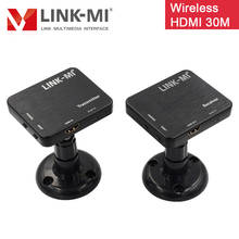 LINK-MI-extensor inalámbrico 4K, receptor transmisor HDMI en tiempo Real, 10-30m, 60G, 4K @ 30Hz, YUV 4:4:4, Kits inalámbricos de 8 bits 2024 - compra barato