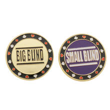 2Pieces Poker Dealer Button Chips Blind Big/Small Casino Roulette Game Accs 2024 - buy cheap