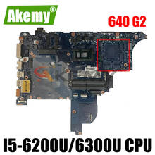 For HP ProBook 640 G2 HP 650 G2 Laptop Motherboard With i5-6200U/i5-6300U 6050A2723701-MB-A02 840715-601 840717-601 840717-001 2024 - buy cheap