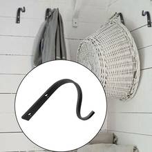 2 Pcs Metal Wall Hooks J-hook Storage Hook Vintage Wall Hanger Screw Hooks For Cloth Towel Rack Coat Hat Holder Wall Hook 2024 - buy cheap