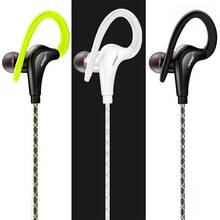 Auriculares deportivos originales de 3,5mm, superestéreo, a prueba de sudor, con micrófono, gancho para la oreja, para Meizu, Xiaomi, Huawei, iPhone 2024 - compra barato