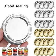 24pcs 70mm Split-Type Jars Lids Silicone Seals Rings Storage Wide Mouth Can Lids Replacement Cover for Mason Jar Canning Lids 2024 - buy cheap