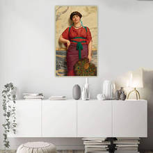 Lienzo de pintura al óleo de Citon John William Godward para decoración del hogar, cartel de ilustraciones para decoración de pared, sala de estar 2024 - compra barato