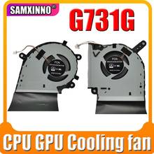 New for Asus ROG Strix G731G G731GV G731GW G731GV-EV106T Series CPU GPU Cooling fan 2024 - buy cheap