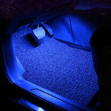 Tira de luces LED para interior de coche, decoración de suela de pie para Suzuki SX4 SWIFT Alto Liane Grand Vitara Jimny SCross 2024 - compra barato