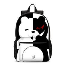 Anime Danganronpa Backpack For Teenager Boy Girls Dangan Ronpa Children School Bags Monokuma Backpack Kid Student Book Bags Gift 2024 - buy cheap