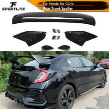 ABS Glossy Black Rear Trunk Spoiler for Honda for Civic 2020 Rear Trunk Boot Wing Lip Spoiler 2024 - buy cheap