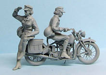 1/35 Scale Unpainted Resin Figure US motorcycle female drivers 2 figures (moto not included) collection figure 2024 - buy cheap