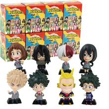 4-5cm 4pcs/set My Hero Academia Todoroki Shoto Izuku Midoriya Bakugou Ochaco Uraraka Katsuki PVC Figures Model Toys Doll gifts 2024 - buy cheap