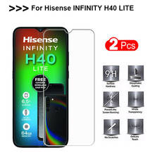 2 uds vidrio templado para HISENSE INFINITY H40 LITE Protector de pantalla 100% película original para HISENSE INFINITY H40 LITE 2024 - compra barato