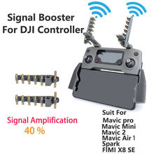 Antena amplificadora de sinal para controle remoto, extensor de alcance para dji mavic air/mavic 2/mavic mini/fimi x8 se phantom 3 4 2024 - compre barato