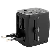 docooler Travel Adapter International Universal Power Adapter All-in-one with Type-C 3USB Worldwide Wall Charger for UK/EU/AU/US 2024 - buy cheap