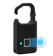 Fingerprint Lock Inteligent Lock Home Luggage Dormitory Locker Outdoor Waterproof Anti-Theft Security Keyless Electronic Padlock 2024 - buy cheap