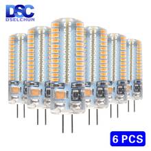 6pcs/lot G4 LED Bulb AC DC 12V 220V 1w 2w 3w 4w 5w Replace Halogen Lamp Light 360 degrees Spotlight Chandelier Lighting 2024 - buy cheap