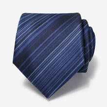 Corbata de moda para hombre, corbata de estilo coreano con cremallera, informal, Formal, azul, 8CM de ancho, caja de regalo, marca de diseñador, novedad de 2021 2024 - compra barato