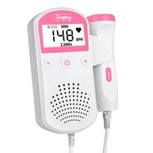 1 Set Doppler Fetal Heart Rate Monitor Lcd Display No Radiation Pregancy Baby & Fetal Sound Heart Rate Detector 2024 - buy cheap