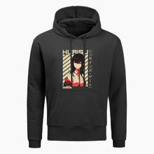 Fashion Steins Gate 0 Makise Kurisu Japanese Anime Print Hoodie Men Autumn Hip Hop Hoodies Winter Harajuku Streetwear Sportswear 2024 - buy cheap