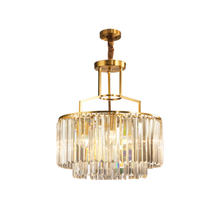 Modern minimalist chandeliers for living room crystal chandelier dining room ceiling chandelier lighting fixtures copper lustres 2024 - buy cheap