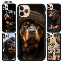 Rottweiler Dog Case For iPhone 11 Pro Max For iPhone 13 12 Pro Max mini SE 2020 X XR XS 7 8 Plus Cover 2024 - buy cheap