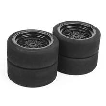 12mm Hex  Rc Car Sponge Tires And Wheel /Foam Tires For  1/10 Scale On-Road Racing Car Model Toys  Accessory 2024 - buy cheap