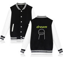 Dreamwastaken Zip Up Baseball Uniform Men's Jackets Streetwear Hip Hop Harajuku Sweatshirt Dream Smp Merch Hoodie Funny Clothes 2024 - buy cheap