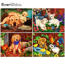 Evershine 5D DIY Diamond Painting Dog Full Square Diamond Embroidery Animal Crafts Kit Christmas Decorations 2024 - buy cheap