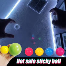 Stick Wall Ball Stress Relief Toys Sticky Squash Ball Globbles Decompression toy Sticky Target Ball Catch Throw Ball kids Toys 2024 - buy cheap