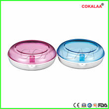 Good quality 2pc Plastic Denture Box Denture Case Dental False Teeth Cleaning Box Denture Bath Container Retainer Denture Holder 2024 - buy cheap