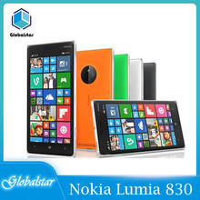 Nokia Lumia 830 refurbished-Original  Nokia Lumia 830 mobile phone 5.0" 16GB ROM Quad Core 10MP WIFI GPS phone Free shipping 2024 - buy cheap