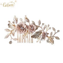 Women Hairstyle Idea Hair Accessories Headpiece Bridal Hair Comb Pin Set For Fairy Garden Wedding 2024 - buy cheap