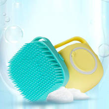 2020 Pet Silicone Bath Massage Soft Hair Brush Dog Bath Brush Comb Brush Dog Cat Bath Dog Cleaning Tool Pet Supplies 2024 - buy cheap