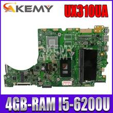 Laptop motherboard para ASUS UX310UQK UX310UA UX310UQ UX410UQ UX410UQK UX310UV mainboard original 4GB-RAM I5-6200/6198U 2024 - compre barato