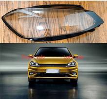 For Volkswagen VW Golf 7.5 2018 2019 Car Headlight cover Headlamp Lens Auto Shell Cover 2024 - buy cheap