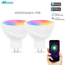 MR16 WiFi Smart LED Light Bulb 12V GU5.3 Reflector Spoltlight 50W Equivalent RGB Warm Cold White Remote Control Decorative Lamp 2024 - buy cheap