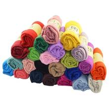 Fashion Cotton Scarf Women Warm Soft Scarf Wrap Shawl Scarves Candy Color Muslim Hijabs 2024 - buy cheap