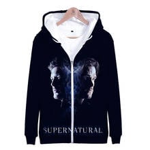 Supernatural 3DPrint New Joker Sweatshirts Men Brand Hoodies Zipper Hoodie hip hop Male Casual funny Tracksuits clothes harajuku 2024 - buy cheap