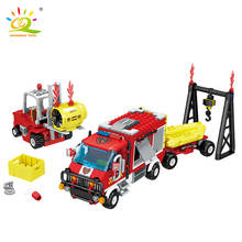 Bloques de construcción de bomberos para niños, juguete de ladrillos para armar camión de rescate forestal, ciudad, 412 piezas 2024 - compra barato