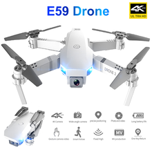 Drone rc quadricóptero uav, com 4k, hd, wi-fi, câmera fpv, dobrável, quadrotor, voador, controle remoto, drone, presente para boyfriend 2024 - compre barato