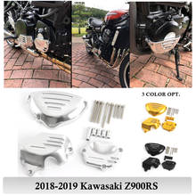 Cubierta protectora de motor para motocicleta Kawasaki, Protector de estator deslizante de marco, almohadilla de choque para Z900RS 2018-2021 Z 900RS, accesorios de motocicleta, Z900 RS 2024 - compra barato