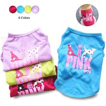 Cute Cartoon Dog Clothes Summer Breathable Puppy Cats Rabbits Vest Soft Small Medium Dogs T-Shirt Pet Costume Supplies 2024 - buy cheap