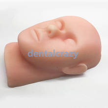 Modelo de cabeza de silicona sutura de piel modelo facial Cirugía Cosmética práctica modelo sutura 2024 - compra barato
