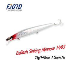 FJORD 140mm 26g Professional Quality Hard Fishing Lures Minnow Crank Hot Model Artificial Bait Tackle 2024 - купить недорого