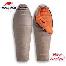 Naturehike  -21℃ Heat Climbing Series Mummy Sleeping Bag Goose Down 750FP Thickening Winter Warm Sleeping Bag Hiking Waterproof 2024 - buy cheap