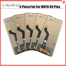 ЖК-дисплей с сенсорным дигитайзером в сборе для MOTO G9 Play, 5 шт./партия 2024 - купить недорого