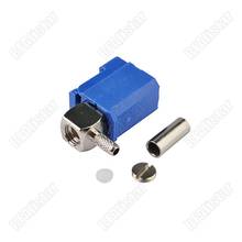 Fakra C-conector hembra RF de ángulo recto, accesorio para coche, RG316, RG174, LMR100, navegación GPS, 5005 2024 - compra barato