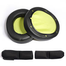 Replacement Leather Soft Foam Ear pads Cushion Case And Head Band Parts for SteelSeries 9H 9h Navi Gaming Headsets Headphones 2024 - buy cheap