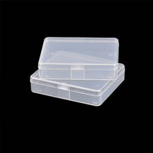 2pcs Transparent Toolbox Electronic Plastic Parts Container Tool Box Screw Fish Hook Drill Bit Component Storage Box 2024 - buy cheap