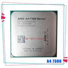Двухъядерный процессор AMD A4-Series A4 7300 A4 7300B 3,8 ГГц процессор AD7300OKA23HL Socket FM2 2024 - купить недорого