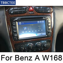 Radio con GPS para coche, reproductor Multimedia con Android, DVD, estéreo, para Mercedes Benz A W168, 1998, 1999, 2000, 2001, 2002, NTG 2024 - compra barato