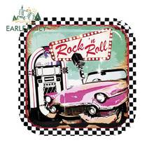 EARLFAMILY 13cm x 12.9cm for Rock & Roll Auto Bumper Window Car Stickers DIY Waterproof Personality Creative 3D Vinyl Decal 2024 - buy cheap